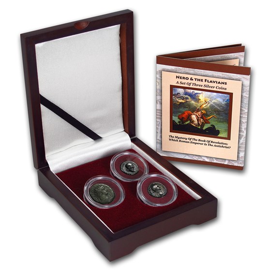 Roman Silver 3-Coin Collection Mystery of the Book of Revelation Roman Silver 3-Coin Collection Mystery of the Book of Revelation